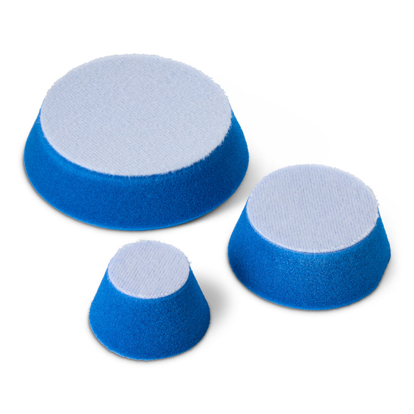 3 Inch Dark Blue Heavy Polishing Foam Pad - 2 Pack