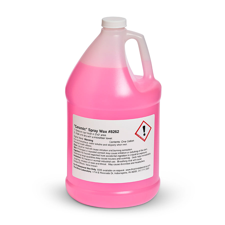 Ceramic Spray Wax Item #8262 One Gallon – The Shine Laboratory