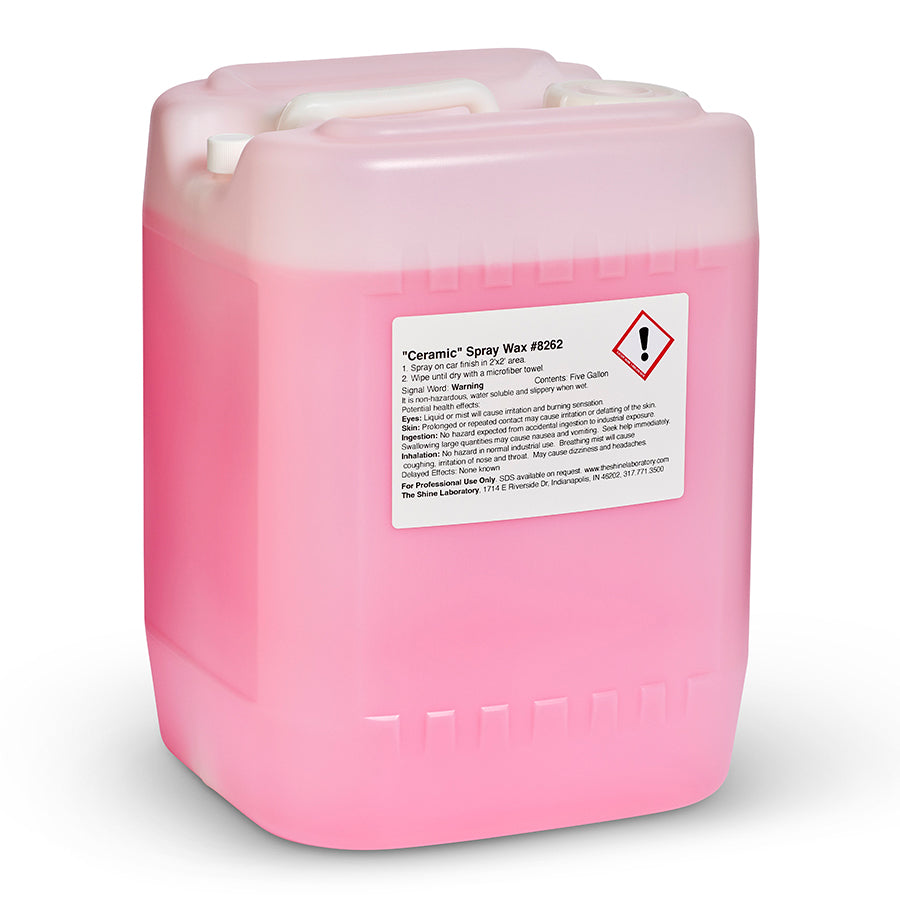 "Ceramic" Spray Wax Item #8262 Five Gallon