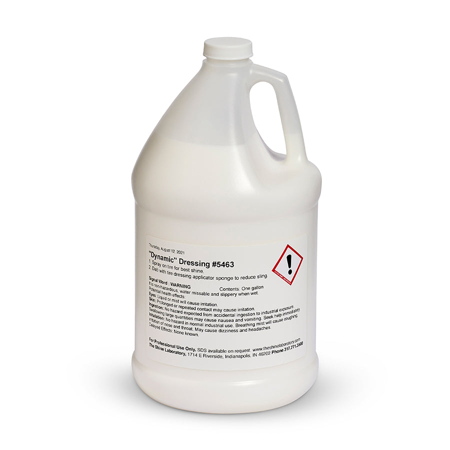 "Dynamic" Tire Dressing Item #5463 One Gallon