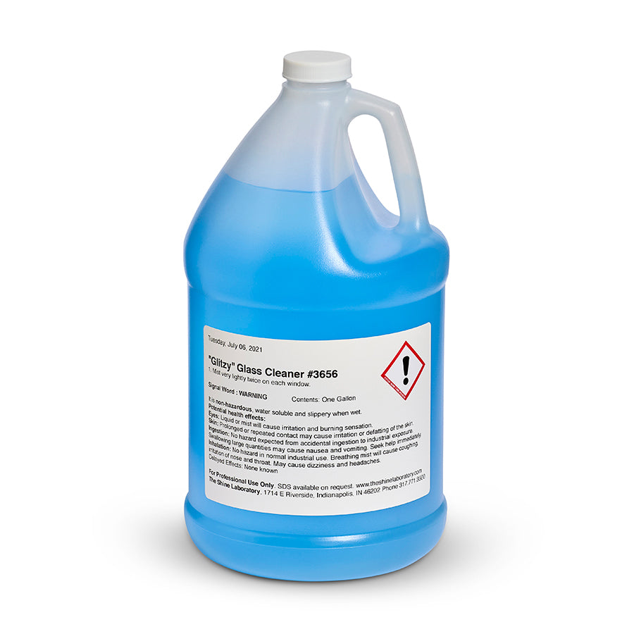 "Glitzy" Glass Cleaner Item #3656 One Gallon