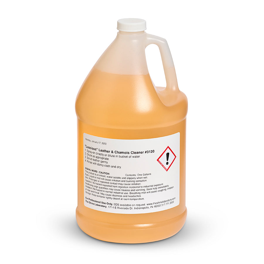 "Luscious" Leather Cleaner Item #3120 One Gallon