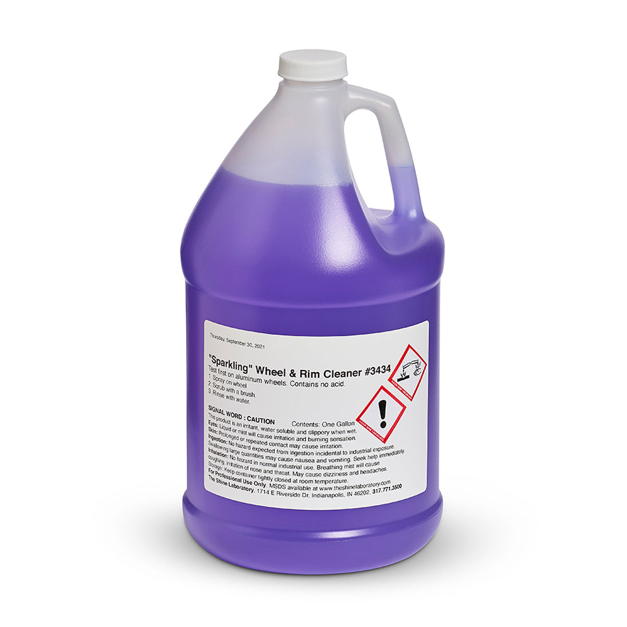 "Sparkling" Wheel & Rim Cleaner Item #3434 One Gallon
