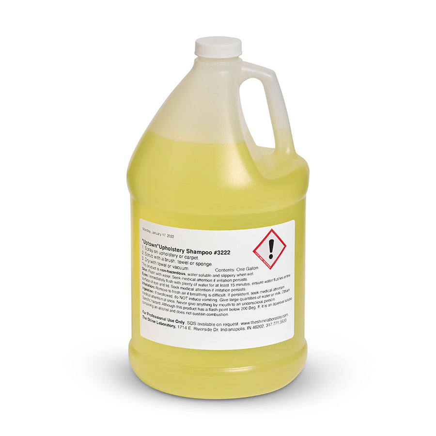 "Uptown" Upholstery Cleaner Item #3222 One Gallon