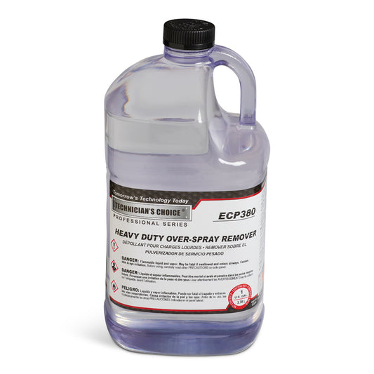 Technician's Choice Heavy Duty Over Spray Remover Item #9190 One Gallon ECP 380