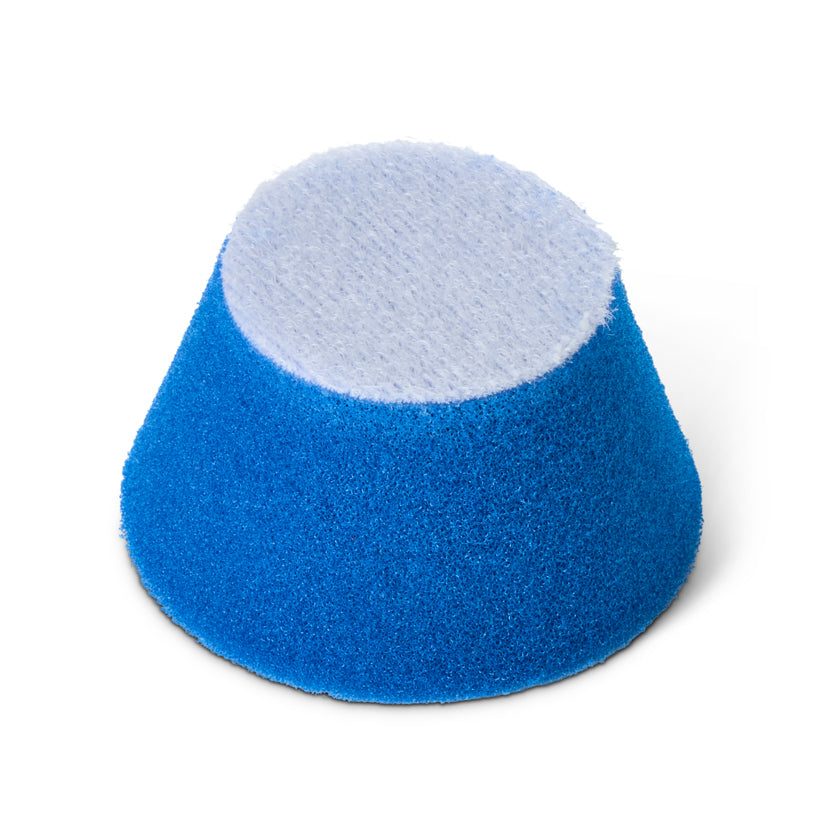 Mini Heavy Cut Foam Pad Blue 3 inch. Item #6577. HBH3