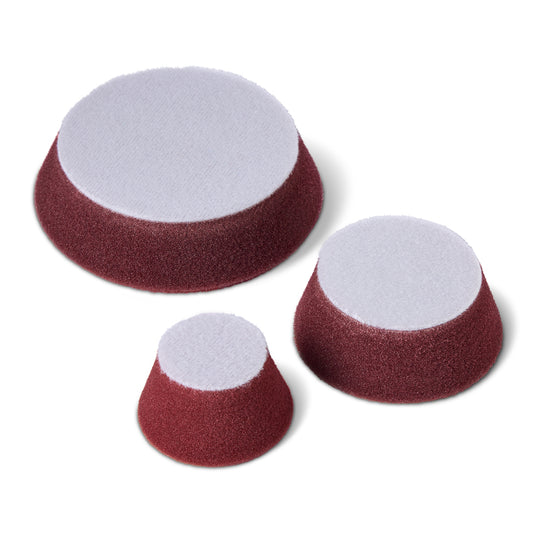 Mini Medium Cut Foam Pad Red 3 inch. Item #6578. HB-93