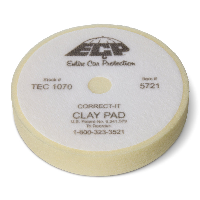 Correct-it-Clay Pad Heavy Cut 6x1.25 inches Item #6566 TEC1070