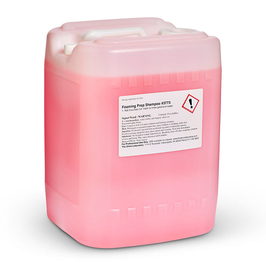 "Foaming Prep" Shampoo Item #3773 Five Gallon