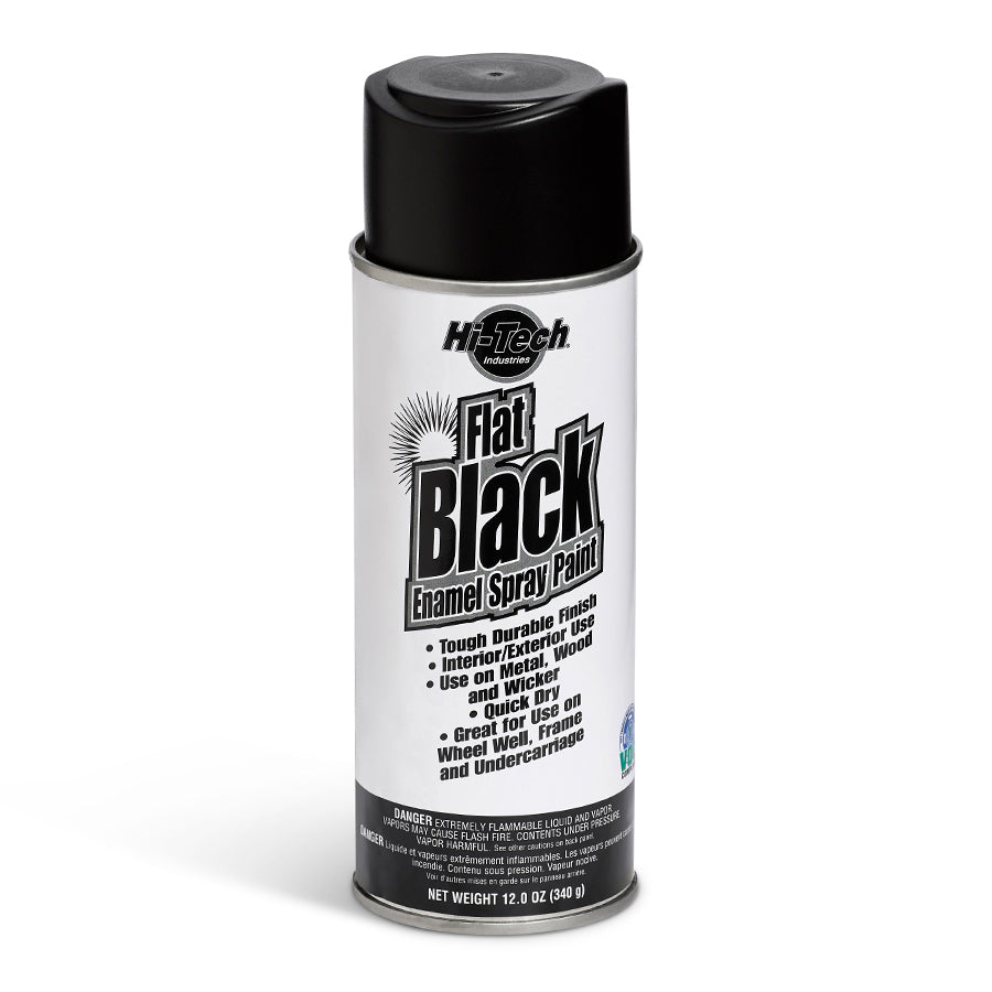 Spray Paint: Flat Black Item  #7384