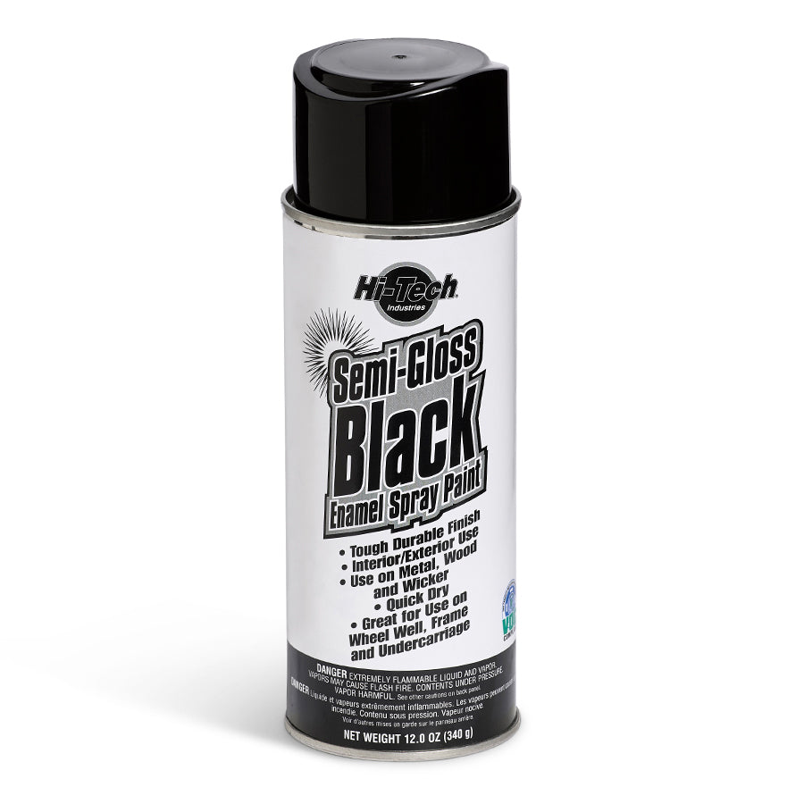 Spray Paint: Semi-Gloss Black Item #7382