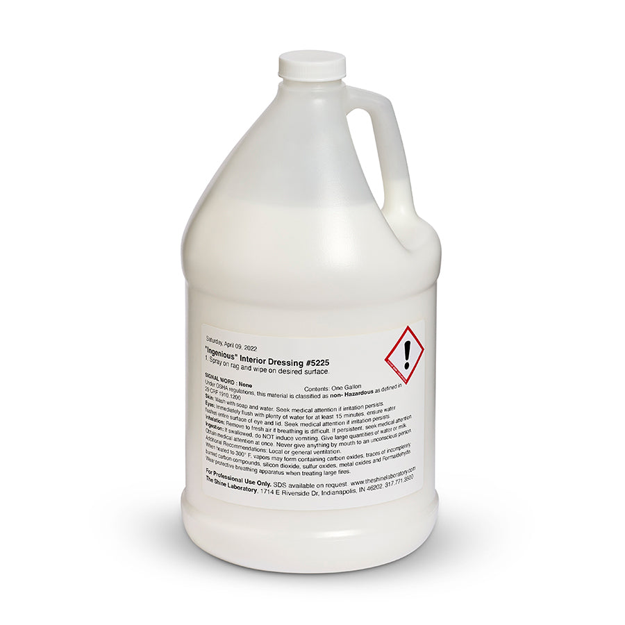 "Ingenious" Interior Dressing Item #5225 One Gallon